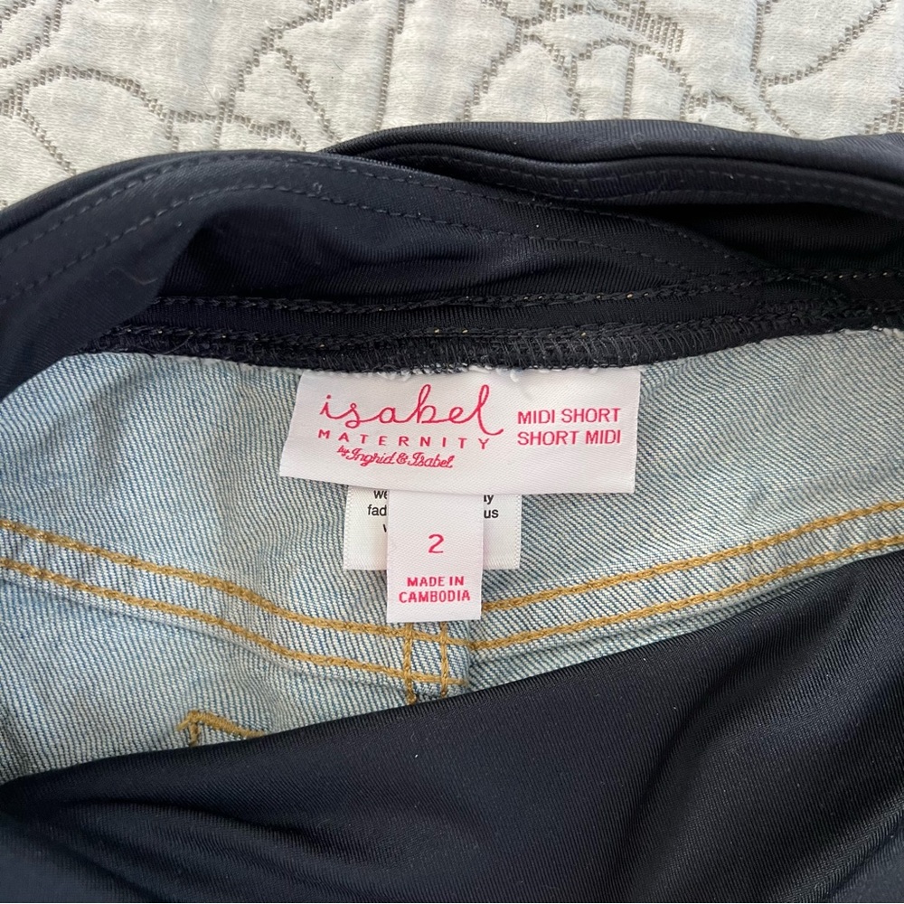 Isabel Maternity Shorts sz 2 - Picture 3 of 3